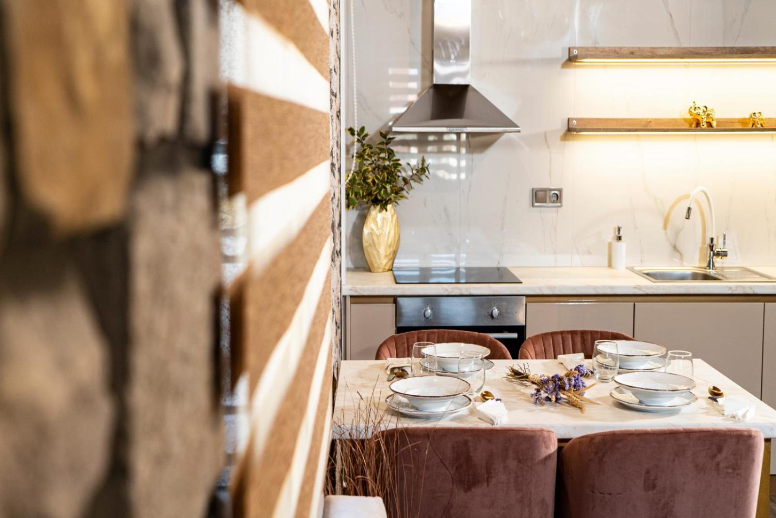 Lithoessa Luxury Apartments Agios Ioannis Kaspaka Eksteriør bilde