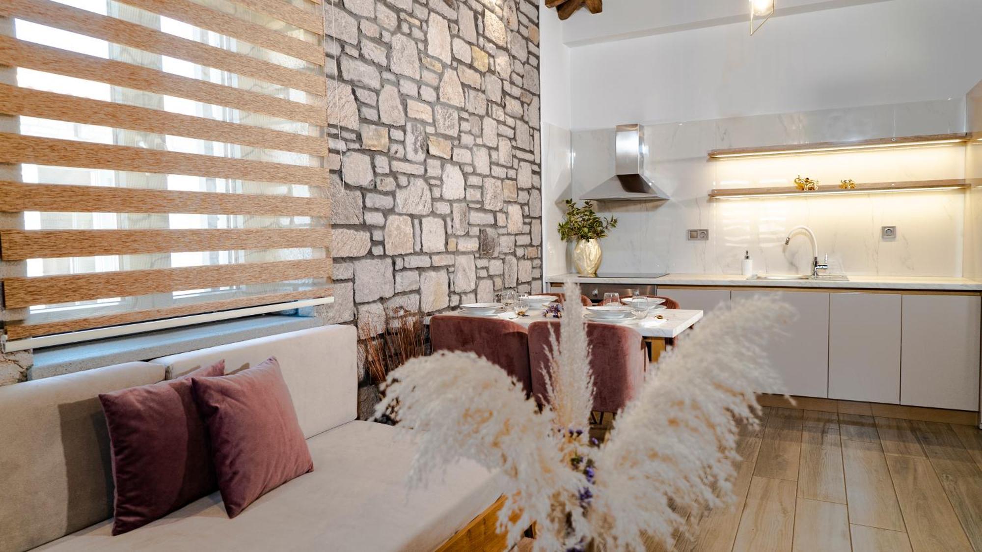 Lithoessa Luxury Apartments Agios Ioannis Kaspaka Eksteriør bilde