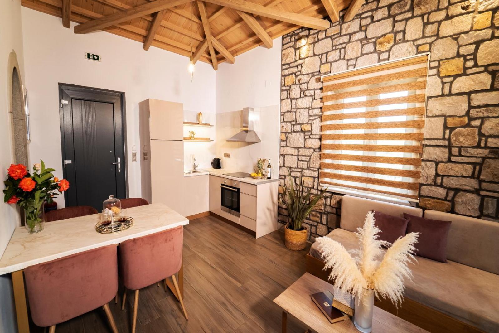 Lithoessa Luxury Apartments Agios Ioannis Kaspaka Eksteriør bilde