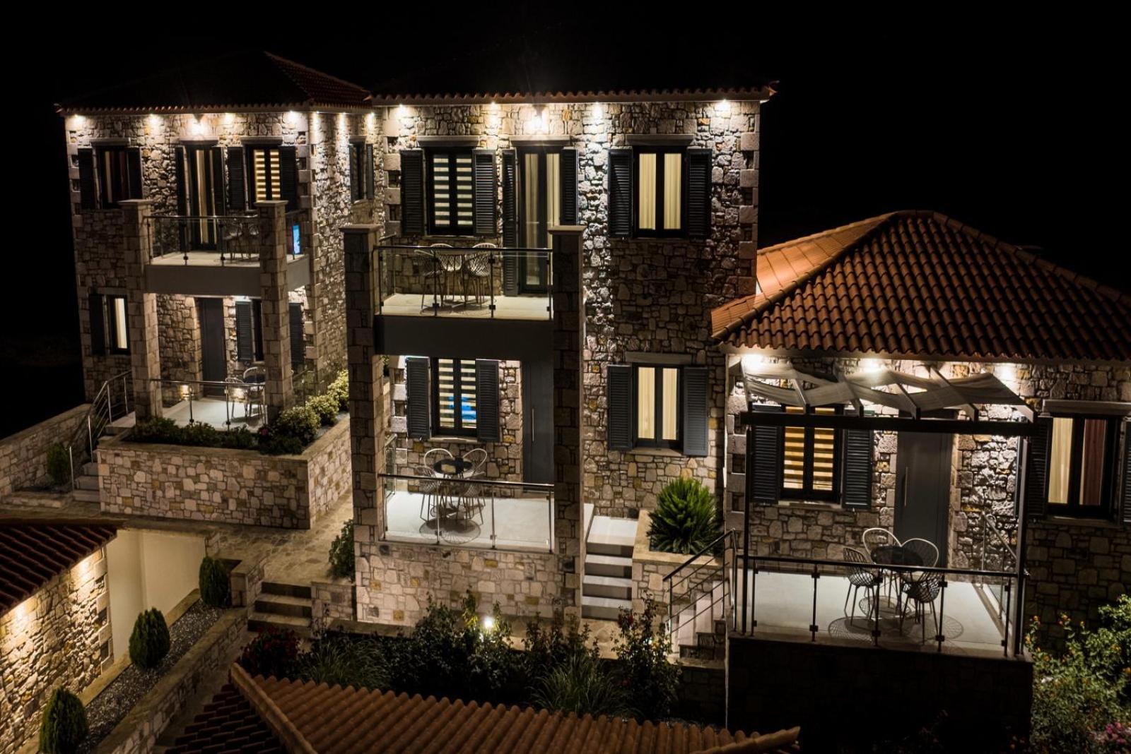Lithoessa Luxury Apartments Agios Ioannis Kaspaka Eksteriør bilde